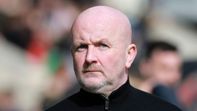 Livingston boss David Martindale. 