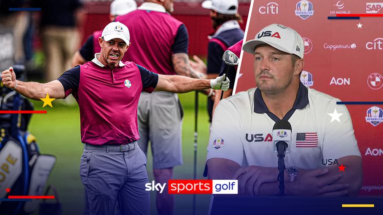 DeChambeau on McIlroy