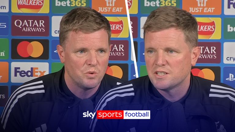 Eddie Howe backs quality of Newcaste squad ahead of Champions League campaign