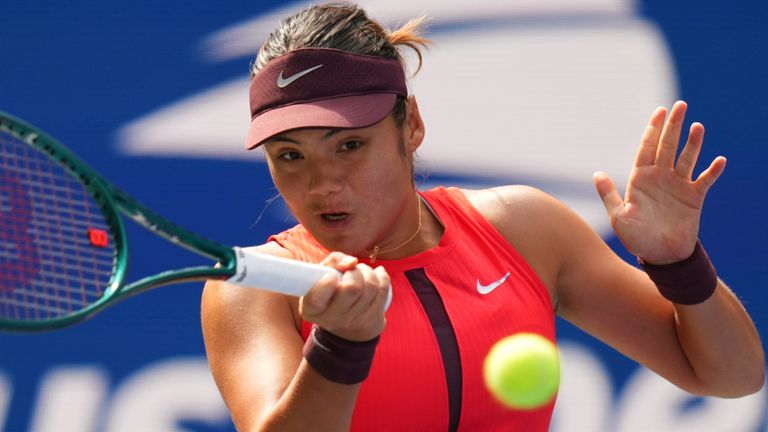 Emma Radocano, Open Tennis (Associated Press)