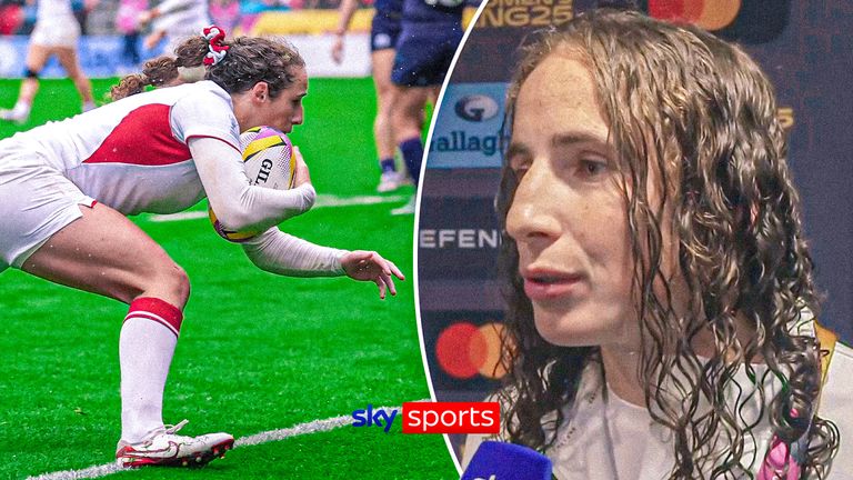 Abby Dow talks ahead of France test.