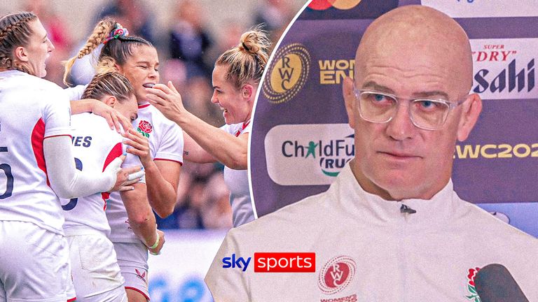 England Women&#39;s Rugby head coach speaks ahead of Australia match. 
