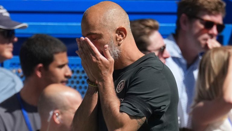 Chelsea'nin baş antrenörü Enzo Maresca