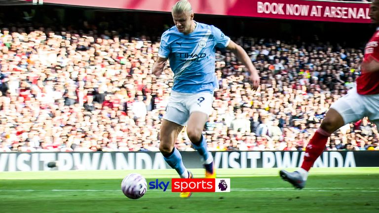 Power, determination, unstoppable! | Carra and Keane hail Haaland Man City goal at Arsenal 