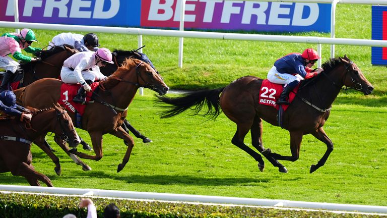 Eternal Sunshine holds on to win the Portland at Doncaster