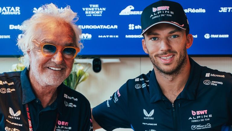 Pierre Gasly has signed a new contract with Alpine until the end of 2028 (Credit: Alpine F1 team)