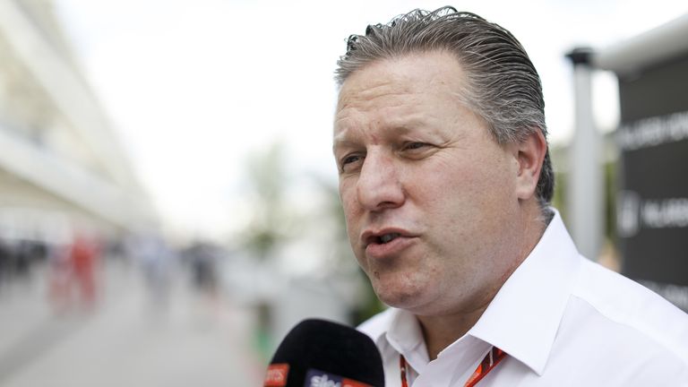 Zak Brown joined McLaren in 2018 and became chief executive in 2018