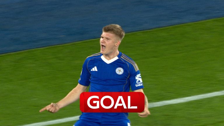 Jordan James finished off an impressive team move as Leicester City went ahead against Wrexham.