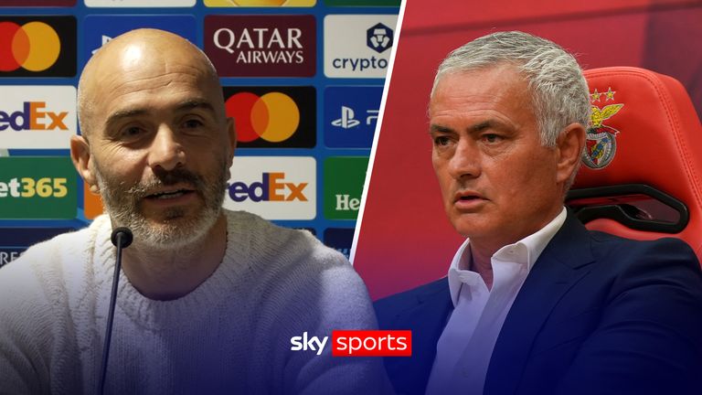 Enzo Maresca in José Mourinho