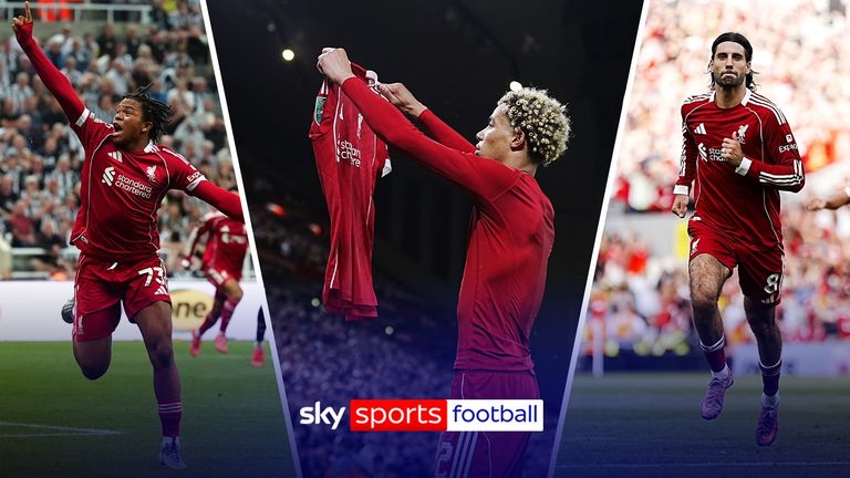 Following Hugo Ekitike's 85th minute winning goal against Southampton in the Carabao Cup, check out all of Liverpool's late winners this season.