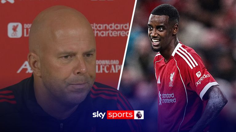 Arne Slot on Alexander Isak