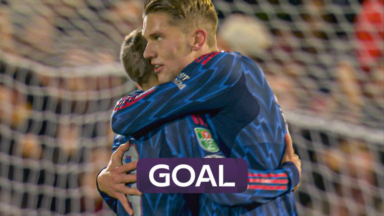 TROSSARD DOUBLES ARSENAL'S LEAD V PORT VALE 240925