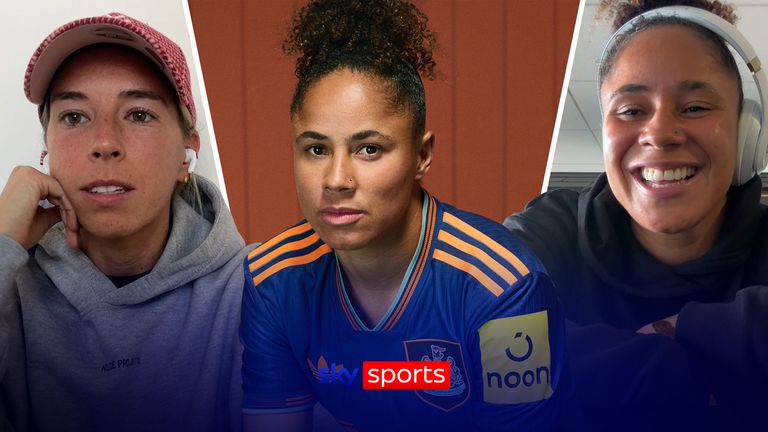 Demi Stokes and Jordan Nobbs