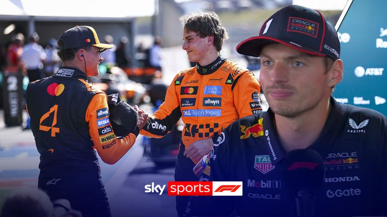 Max Verstappen believes there are still opportunities for Lando Norris to overturn the title race.