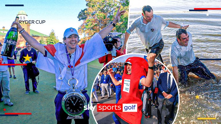 FUNNIEST MOMENTS AT THE RYDER CUP