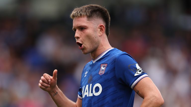 George Hirst scored Ipswich's second goal