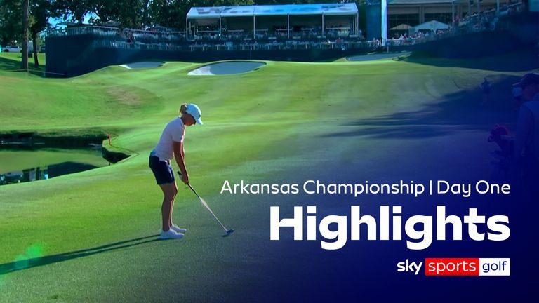 Highlights from the opening round of the Walmart NW Arkansas Championship at Pinnacle Country Club.