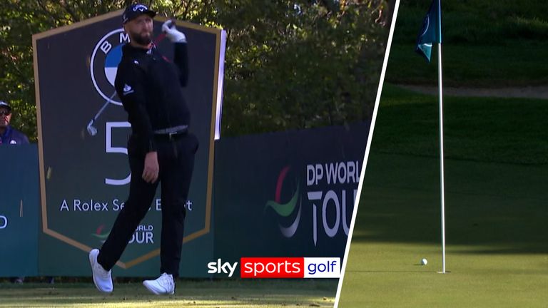 Rahm almost makes hole-in-one despite 'hating' tee shot!