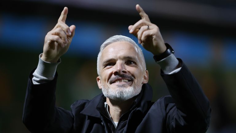 Il Dundee United di Jim Goodwin è al terzo posto nella Premiership scozzese
