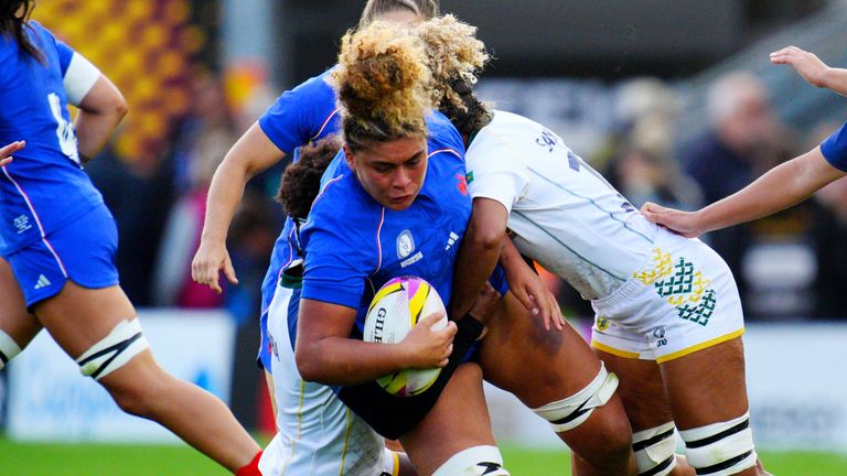 France's Hina Ikahehegi