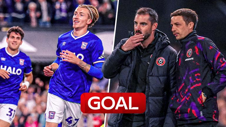 El quinto gol de Ipswich