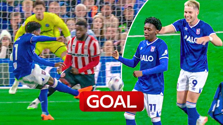 Ipswich goal