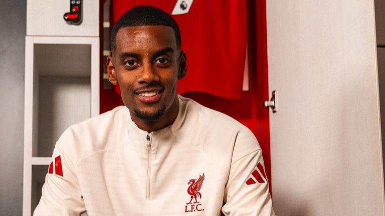 Alexander Isak si è unito a Liverpool