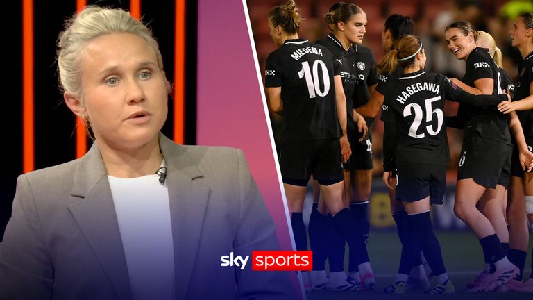 Izzy Christensen praises the strength and depth in attacking options at Andree Jeglertz's disposal which can mount a serious challenge with Chelsea this year in the WSL. 