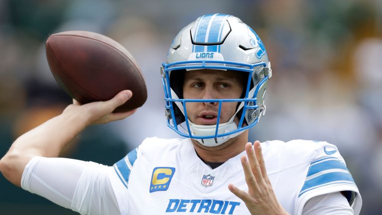 Detroit Lions quarterback Jared Goff