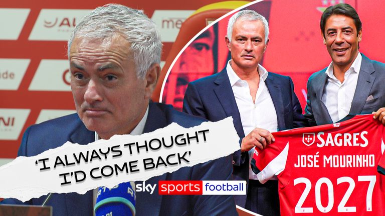 JOSE MOURINHO BENFICA
