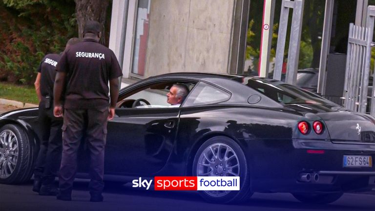 Mourinho arrives