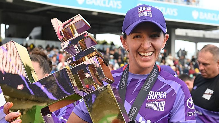 Kate Cross won the 2025 edition of The Hundred with the Northern Superchargers