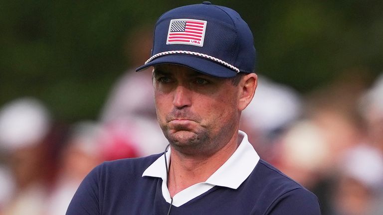 United States captain Keegan Bradley (Associated Press)