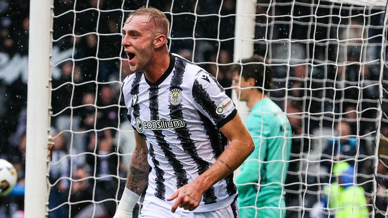 Killian Phillips scored his first goal in the Scottish Premiership to secure St Mirren's win