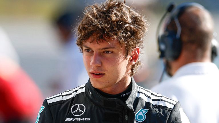 #12 Andrea Kimi Antonelli (ITA, Mercedes-AMG Petronas F1 Team), F1 Grand Prix of Italy at Autodromo Nazionale Monza on September 6, 2025 in Monza, Italy. (Photo by HOCH ZWEI) Photo by: HOCH ZWEI/picture-alliance/dpa/AP Images