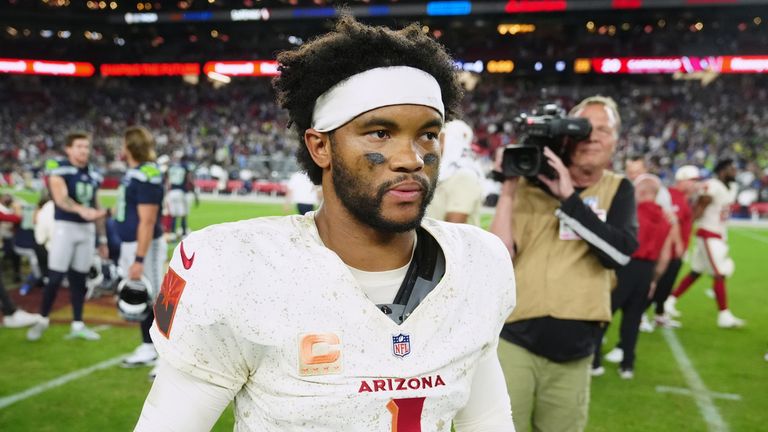 Arizona Cardinals'in oyun kurucu Kyler Murray, Seattle Seahawks'a bir kayıptan sonra sahaya gidiyor