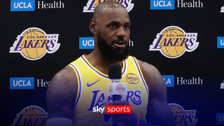 LeBron James drops cryptic hint about NBA future during LA Lakers media day