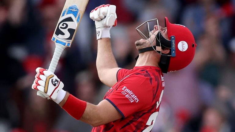 Liam Livingstone powered Lancashire Lightning into Vitality Blast Finals Day 2025 (Getty Images)