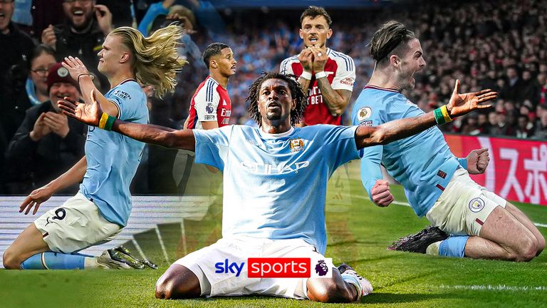 Man City&#39;s biggest and best goals against Arsenal