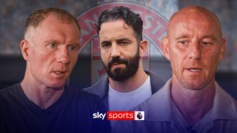 Paul Scholes y Nicky Butt dan una evaluación honesta sobre las posibilidades del título con Ruben Amorin