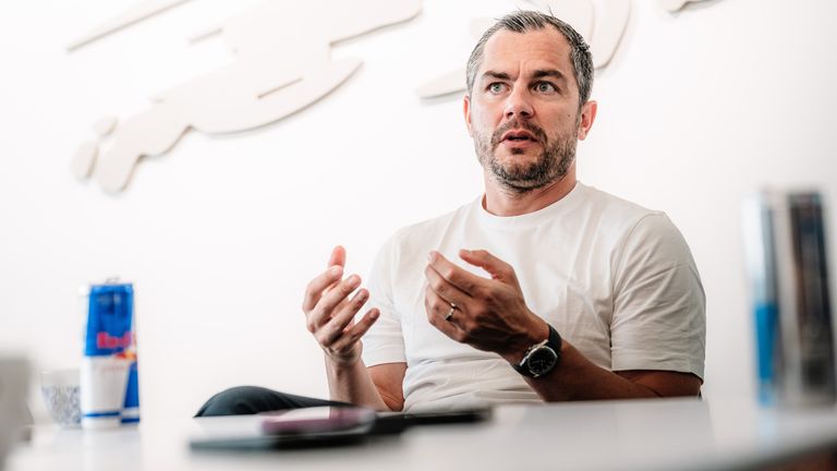 RB Leipzig's managing director for sport Marcel Schafer