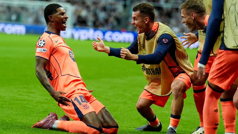 Marcus Rashford was the difference maker for Barcelona