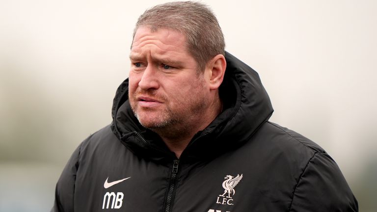 Liverpool manager Matt Beard 