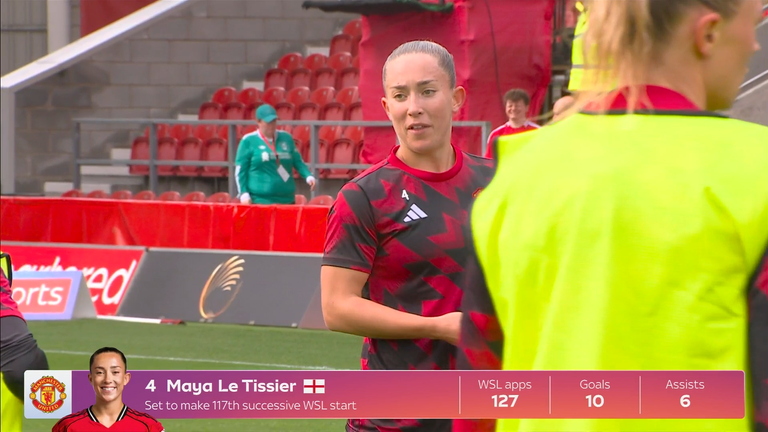 Maya le Tissier es la patada defensiva de Man Utd