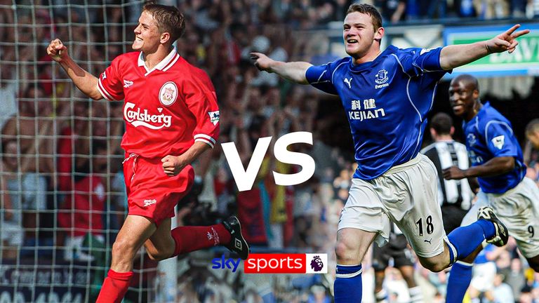 Michael Owen and Wayne Rooney