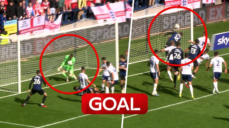 Late equaliser.