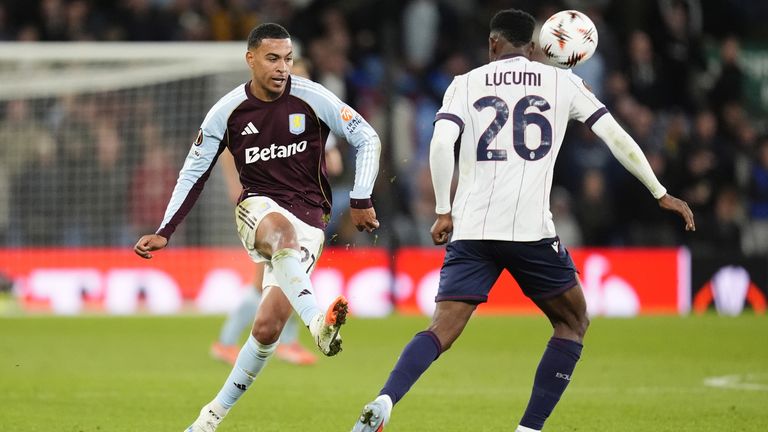 Morgan Rogers, Bologna'ya karşı Aston Villa için zor bir gece geçirdi