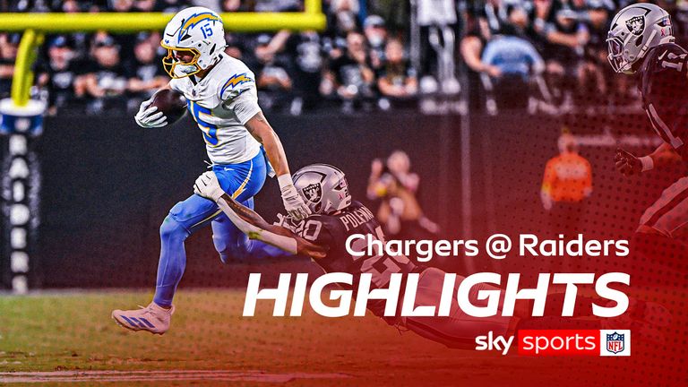 CHARGERS AT RAIDERS