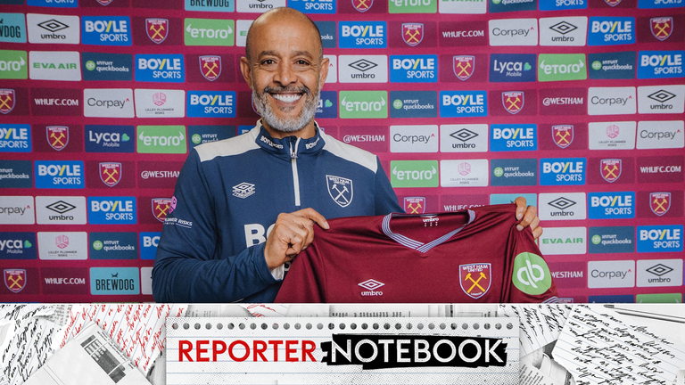 Nuno Espirito Santo is the new West Ham head coach