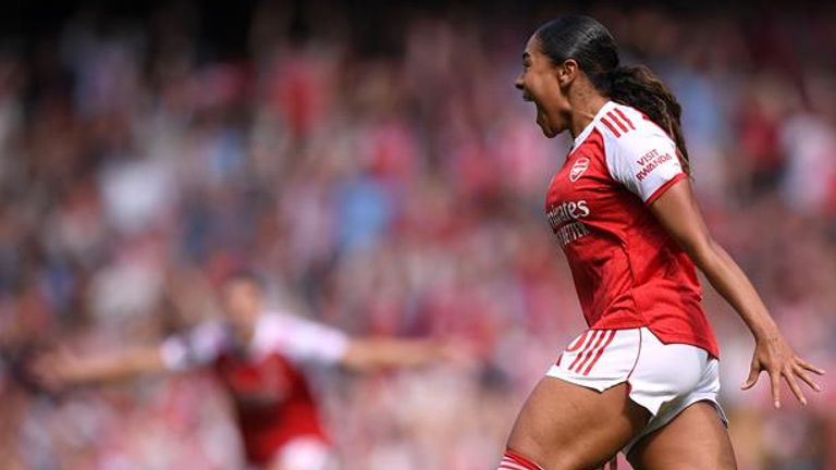 Olivia Smith scored a wonderful goal on her Arsenal debut